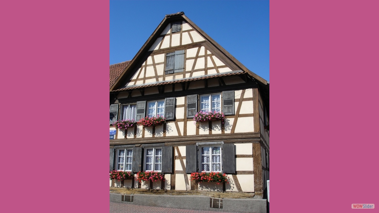 Maison-alsacienne -Erstein